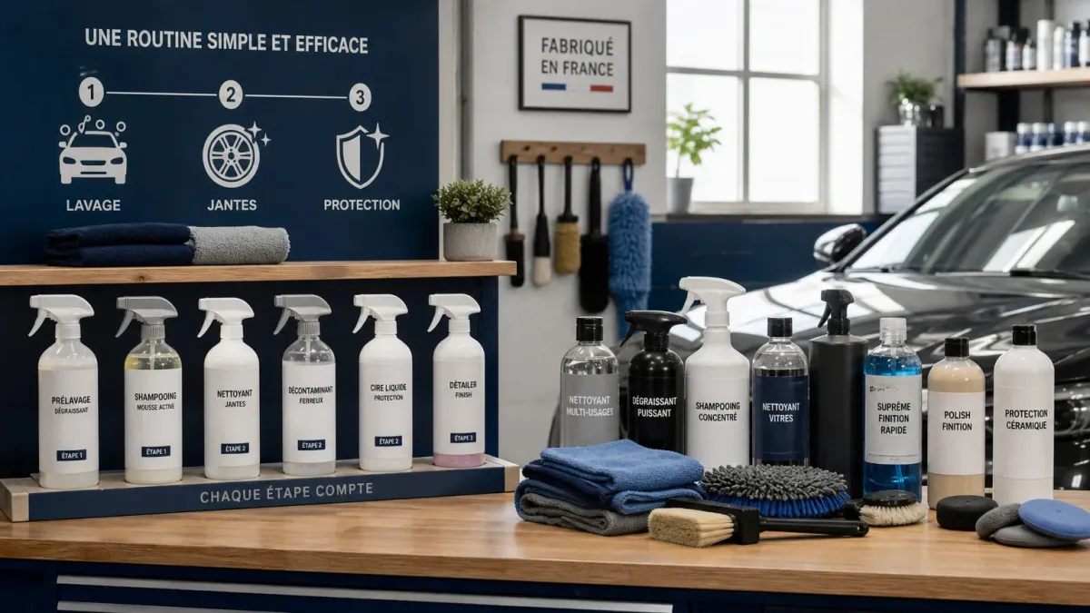Deux méthodes pour choisir des produits de detailing automobile