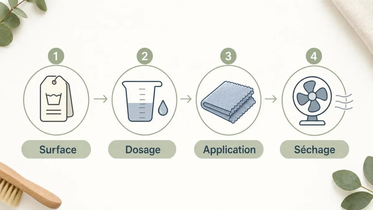 Checklist pour choisir un nettoyant textile