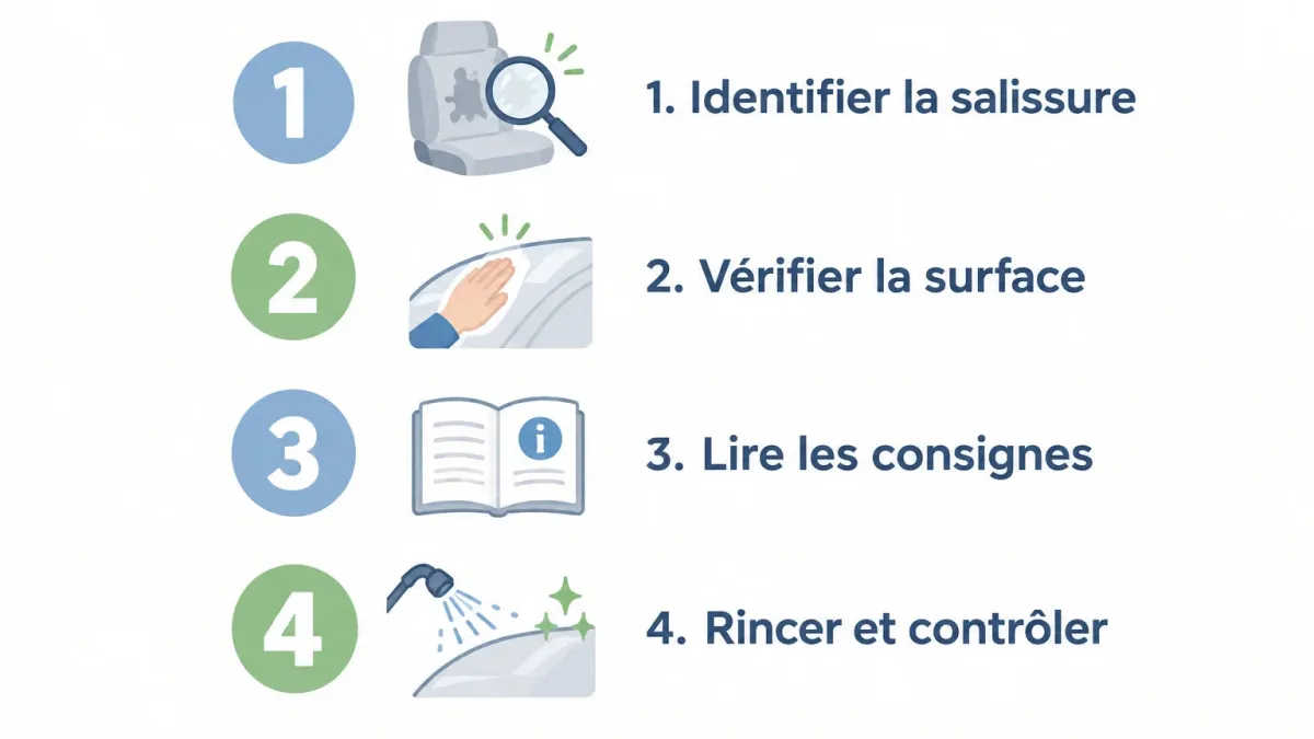 Checklist pour choisir et utiliser un produit de carrosserie ou de jantes